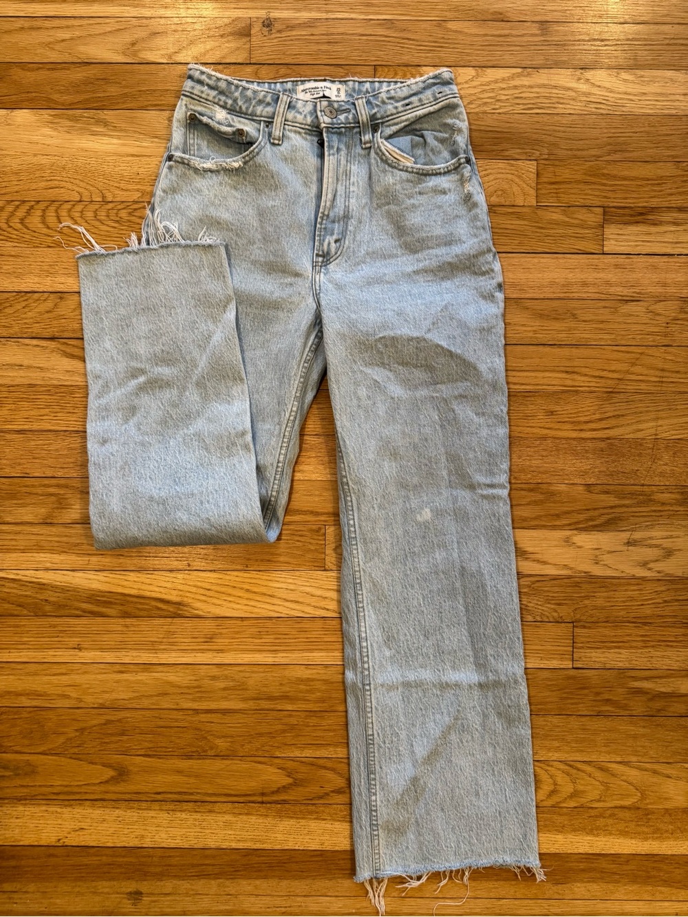 Abercrombie & Fitch The 90s Relaxed Jean High Rise Denim Size 25/0R